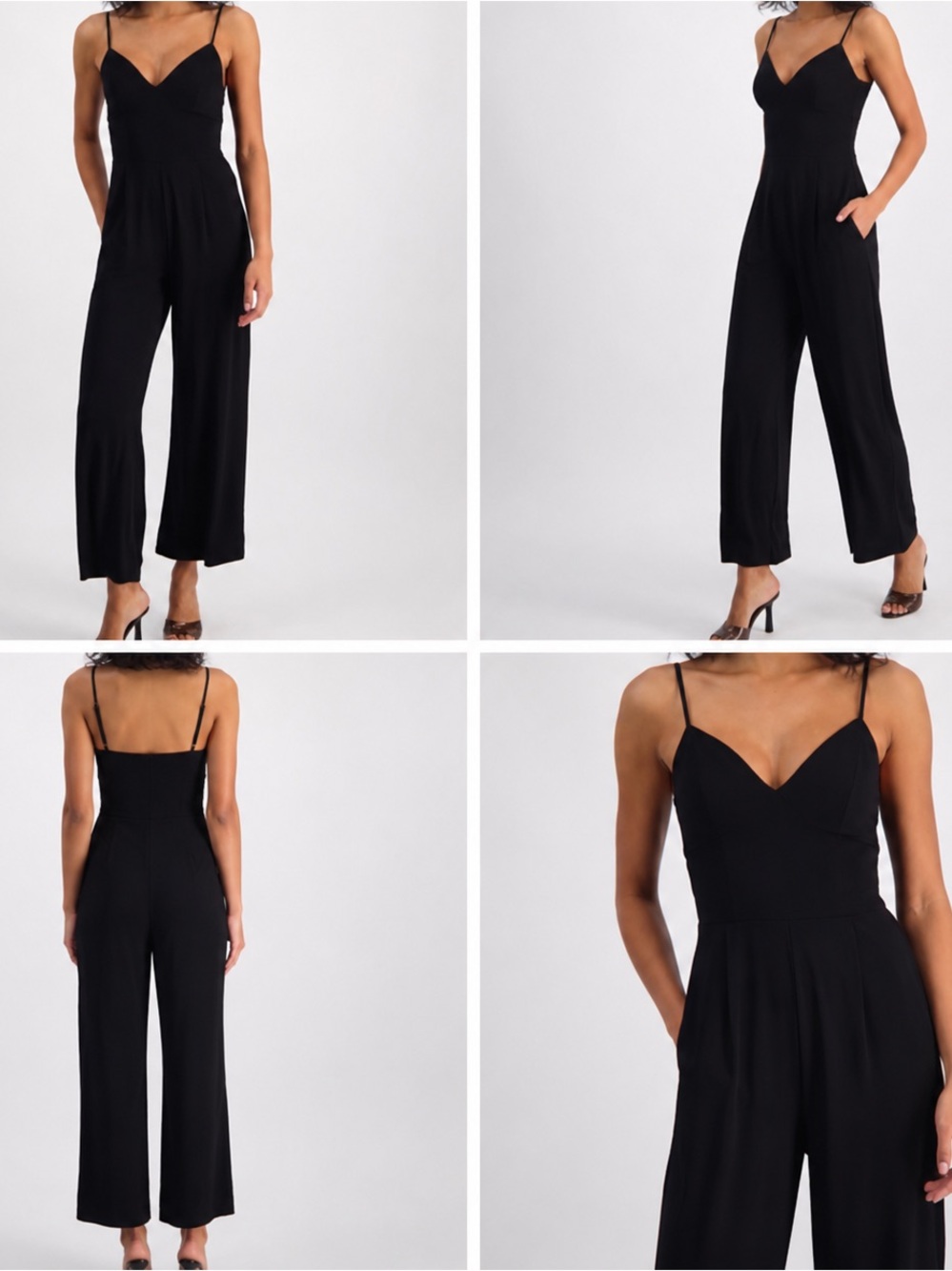 Bar III Women's Sleeveless Sweetheart Jumpsuit